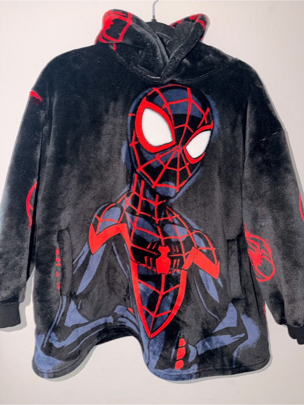 Spider-Man Bits Wearable Blanket Hoodie